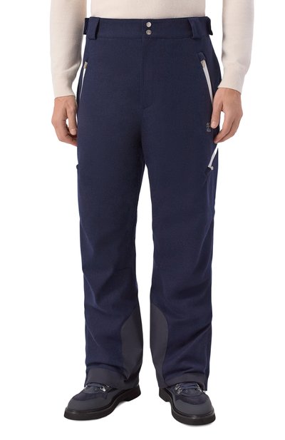 Шерстяные брюки BRUNELLO CUCINELLI, арт. MM470KP06, фото 3