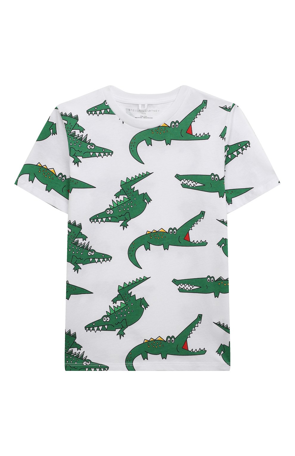 Хлопковая футболка STELLA MCCARTNEY, арт. 8Q8MG1, фото 1