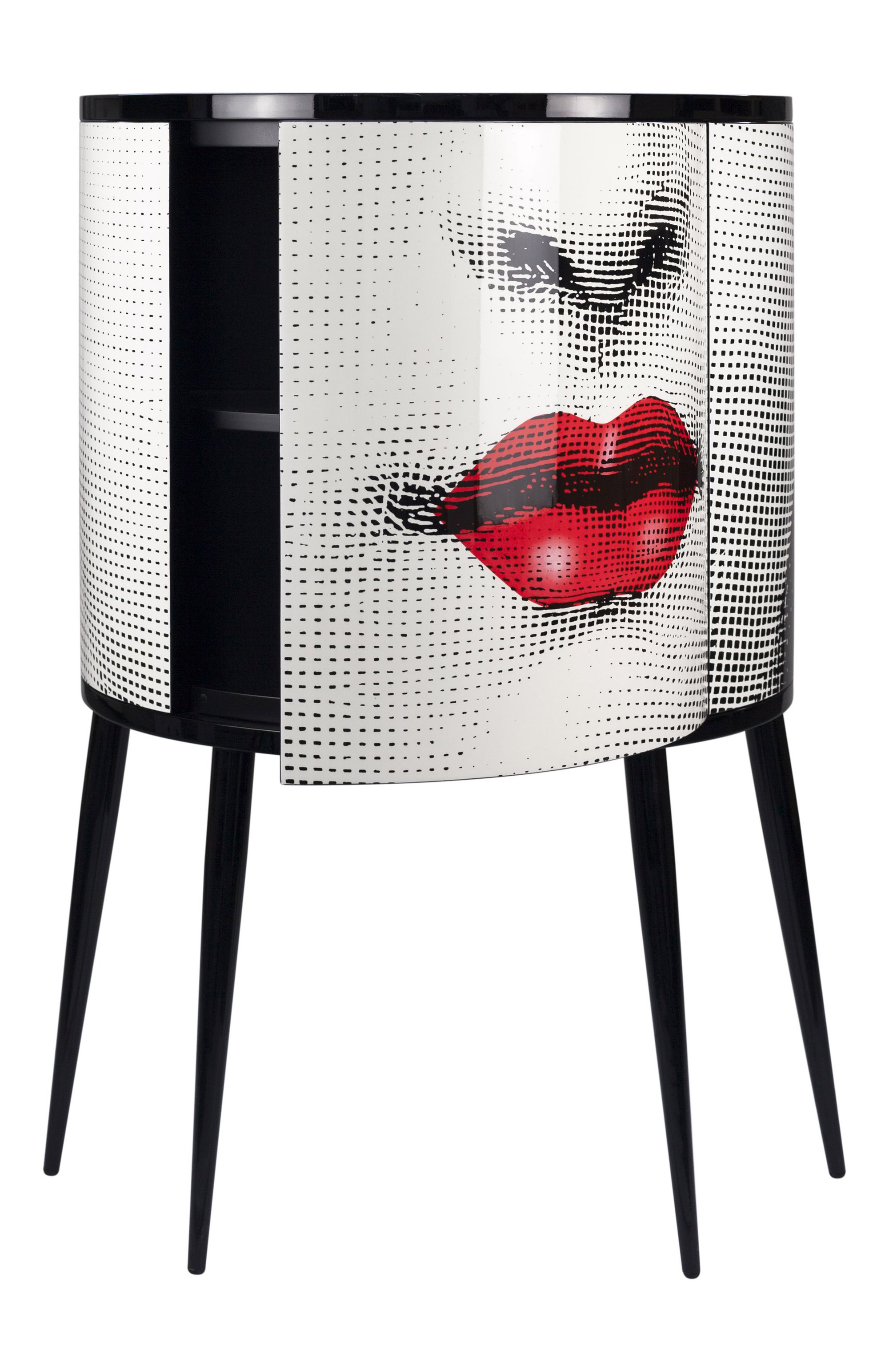 Консоль bocca FORNASETTI серого цвета по цене 1195000 руб., арт. M51Y005, фото 3 Консоль bocca FORNASETTI, арт. M51Y005, фото 3