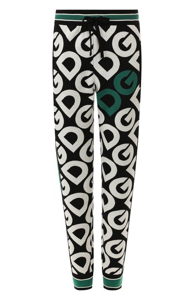 Шерстяные брюки DOLCE & GABBANA зеленого цвета по цене 99500 руб., арт. FX552T/JAVPX, фото 1 Шерстяные брюки DOLCE & GABBANA, арт. FX552T/JAVPX, фото 1