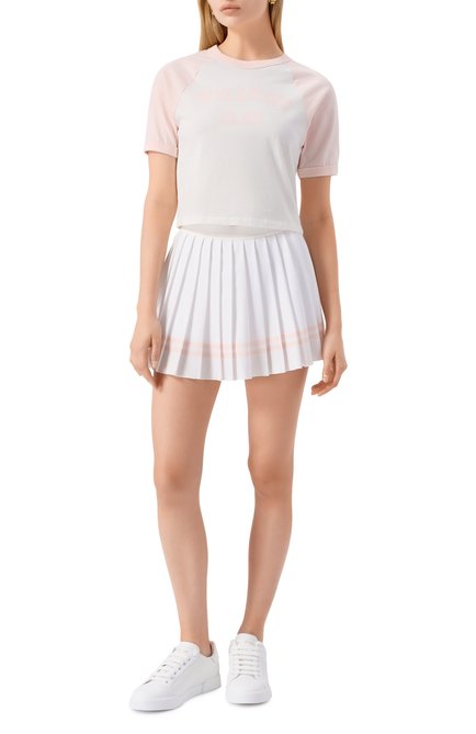 Женская хлопковая футболка SPORTY AND RICH, арт. T0084620010WH55