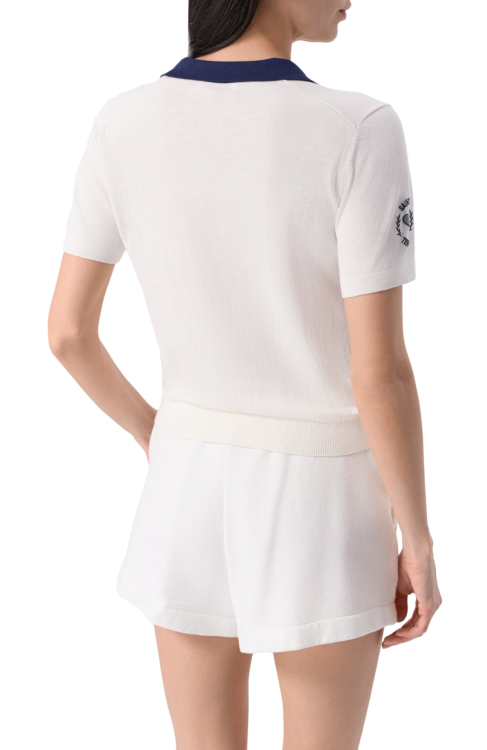 Хлопковое поло MC2 SAINT BARTH, арт. STBW EV0NNE/04667H, фото 4