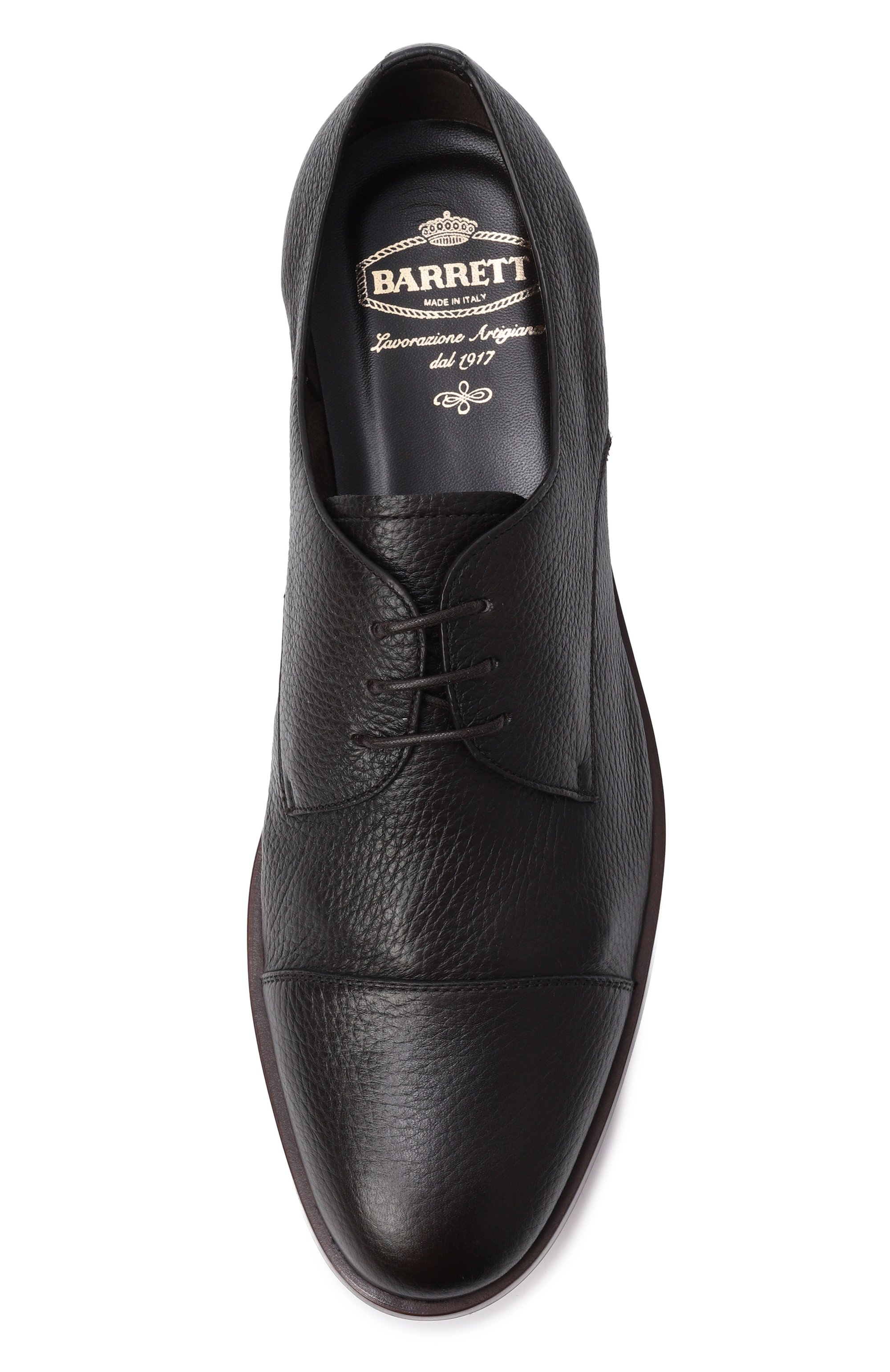 Кожаные дерби BARRETT, арт. 261U044.2/CERV0 ASP0RT, фото 5