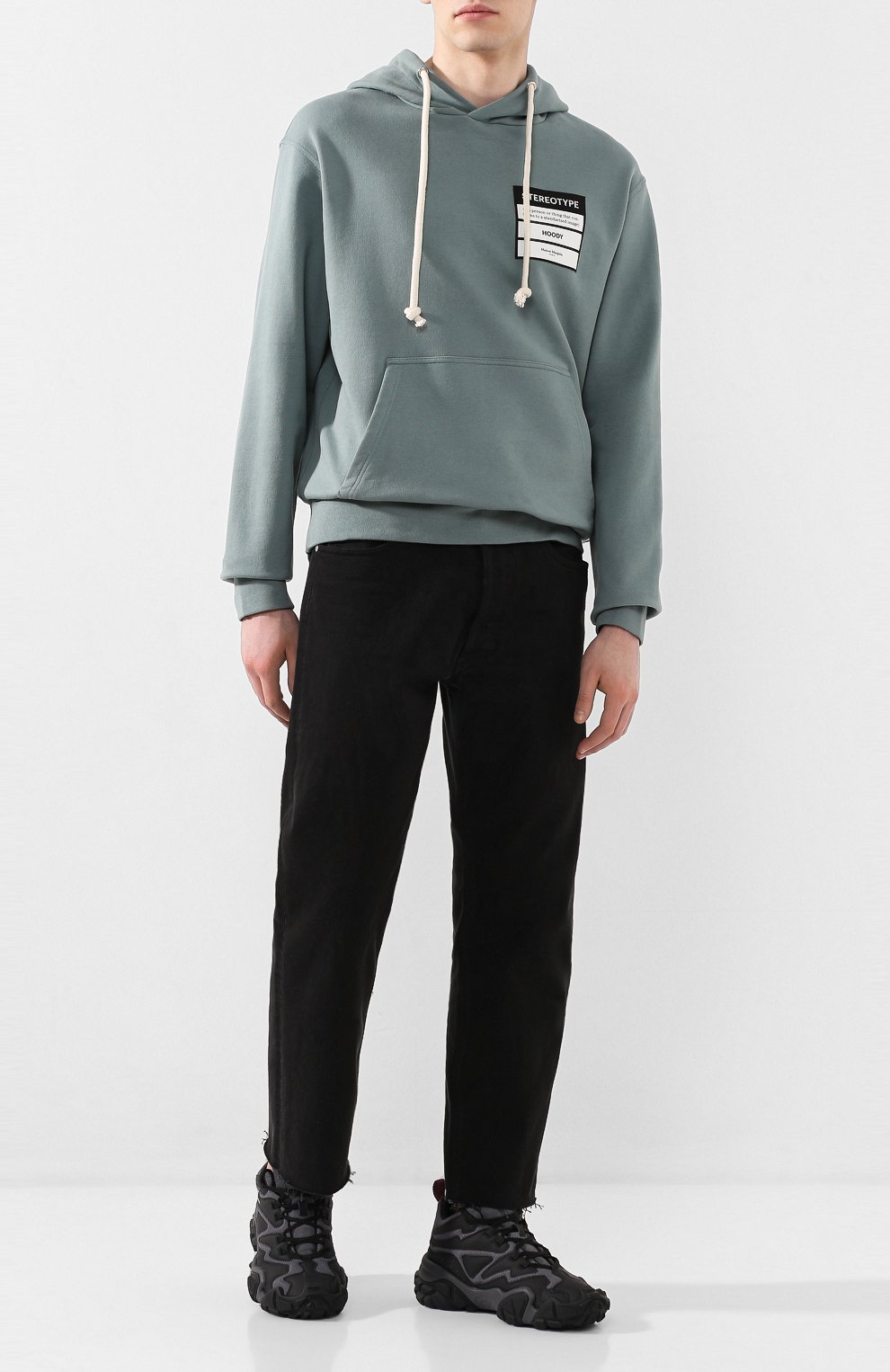 Комбинированные кроссовки bolster bensen ACNE STUDIOS, арт. BD0099, фото 2