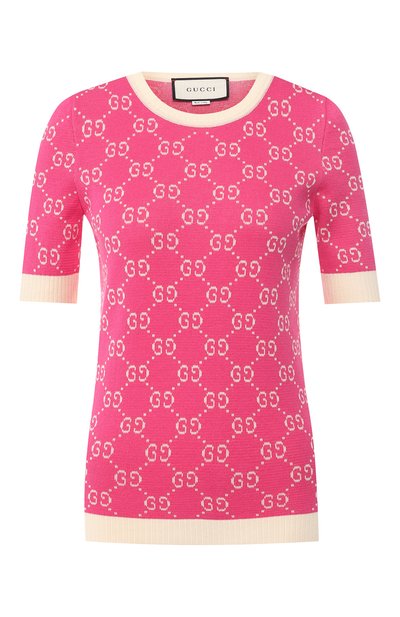 Женский хлопковый пуловер GUCCI, арт. 555023/XKAHV