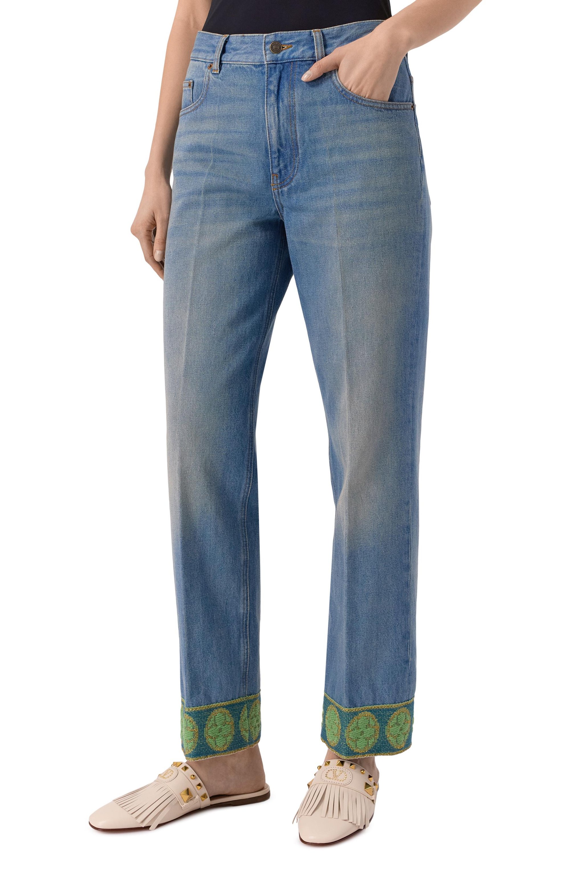 Джинсы VALENTINO, арт. 6B3DD18X/94V, фото 3