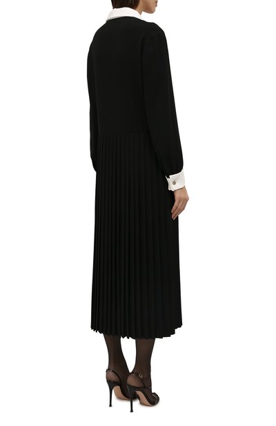 Платье CELINE черного цвета по цене 277500 руб., арт. 2R74B865C, фото 4 Платье CELINE, арт. 2R74B865C, фото 4