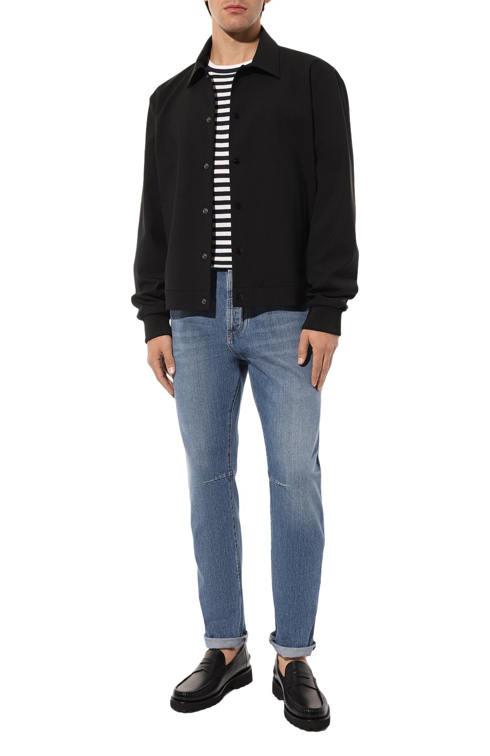 Джинсы leisure fit BRUNELLO CUCINELLI, арт. M074PX1290, фото 2