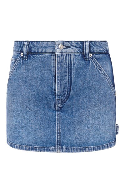 Женские джинсовые шорты-юбка ALEXANDER WANG, арт. 4DC1265107