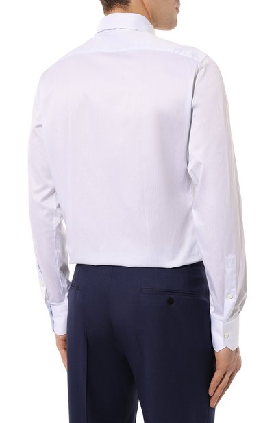 Хлопковая сорочка ZEGNA, арт. 501046A5/9MS0MT, фото 5