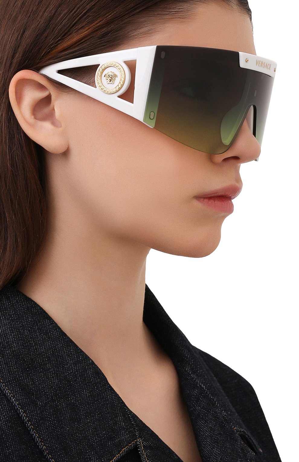 Солнцезащитные очки+2 клипона VERSACE, арт. 4393-401/1W, фото 8