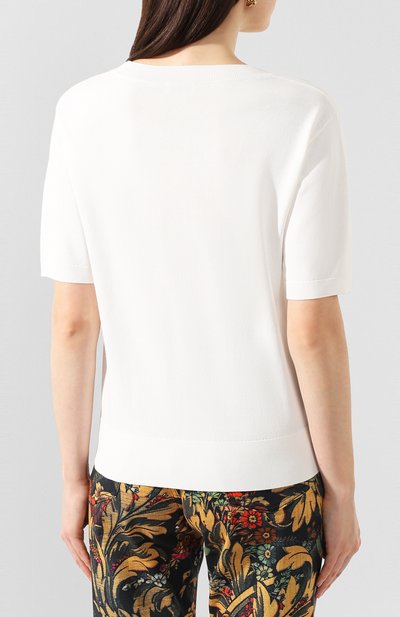 Топ из смеси вискозы и хлопка DRIES VAN NOTEN, арт. 201-11229-9706, фото 4