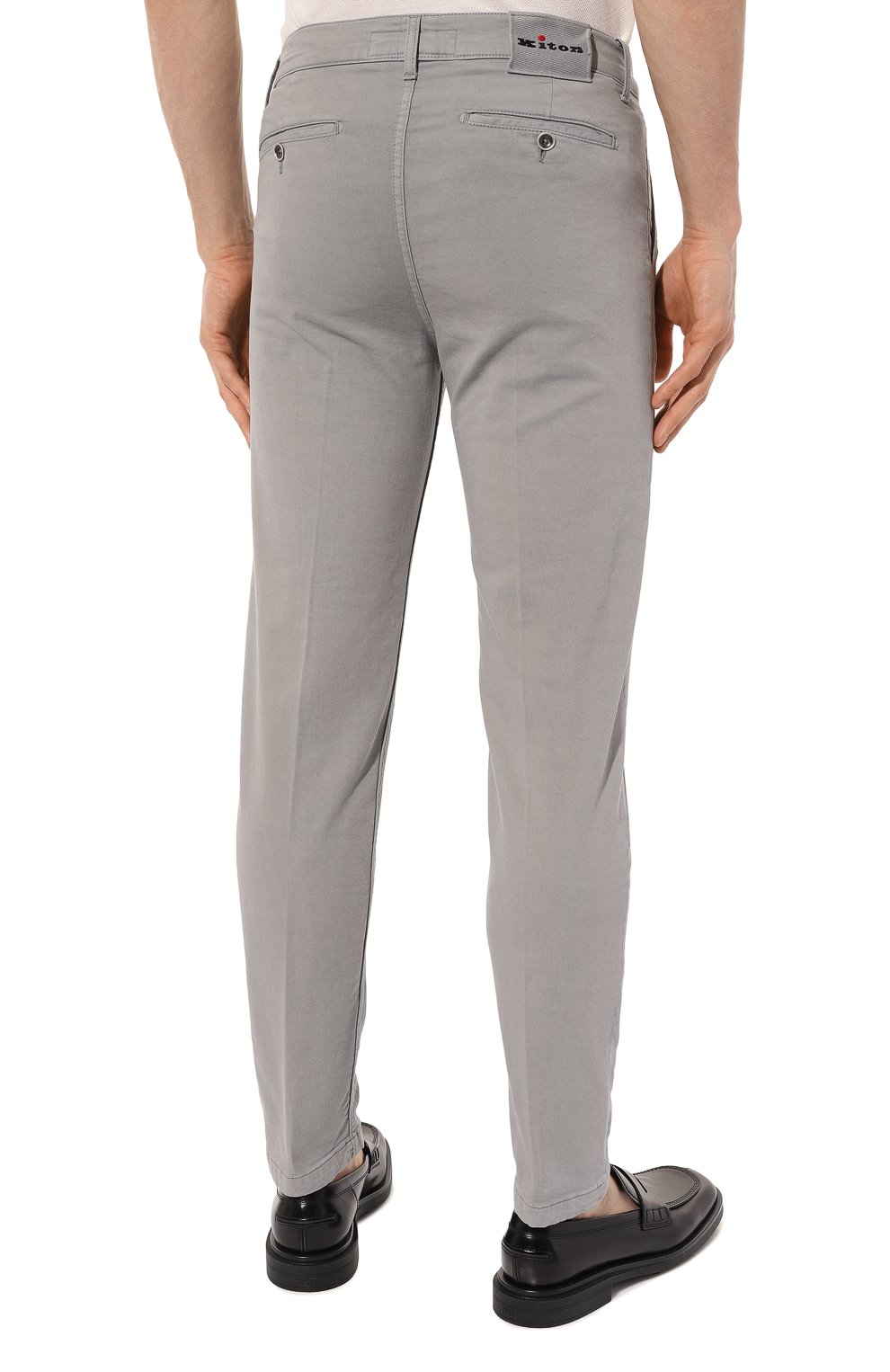 Хлопковые брюки KITON, арт. UFPCARJ0738B, фото 4