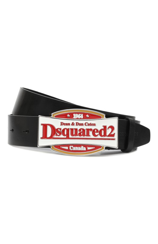 Кожаный ремень Dsquared2 BEM0665/12900001 Чёрный BEM0665/12900001