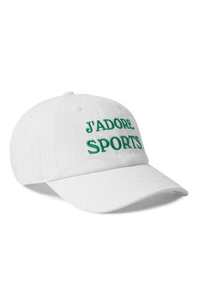 Женская хлопковая бейсболка SPORTY AND RICH, арт. AC04073701WH01