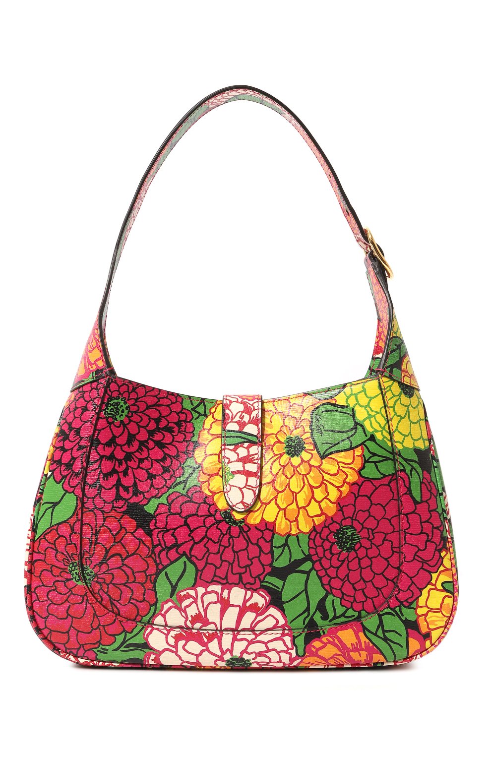 Женская разноцветная сумка jackie 1961 small gucci x ken scott