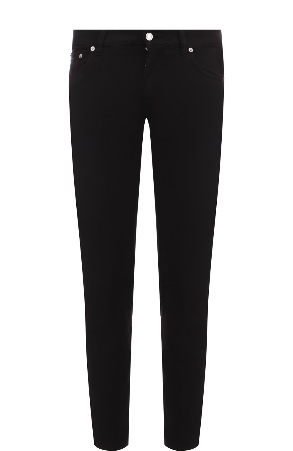 Хлопковые зауженные брюки прямого кроя DOLCE & GABBANA, арт. GYD2LT/G8Z00, фото 1