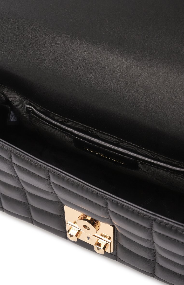 Женская сумка tribeca large MICHAEL MICHAEL KORS черного цвета, арт. 30R4G2RL7L | Фото 5 (Ремень/цепочка: На ремешке; Материал: Натуральная кожа; Размер: large)