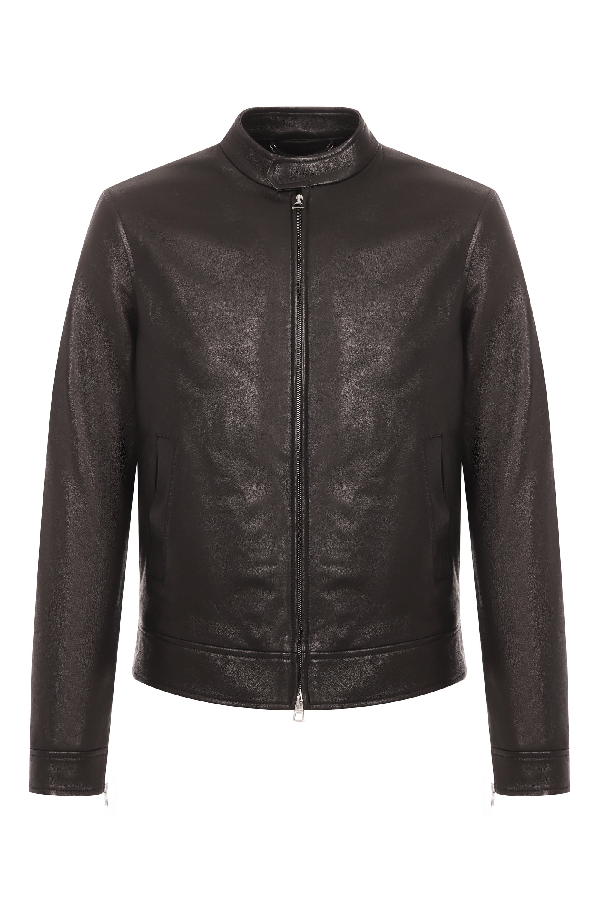 Кожаная куртка JACOB COHEN, арт. 25E P/JUM_H0072 00G D1357 RW, фото 1