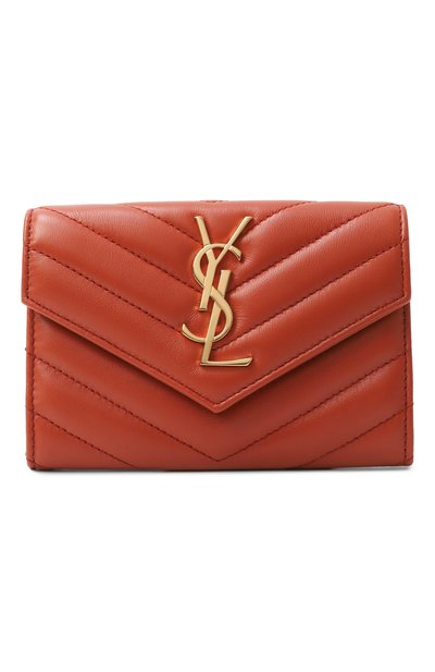 Женские кожаный кошелек cassandre SAINT LAURENT, арт. 414404/AAA44