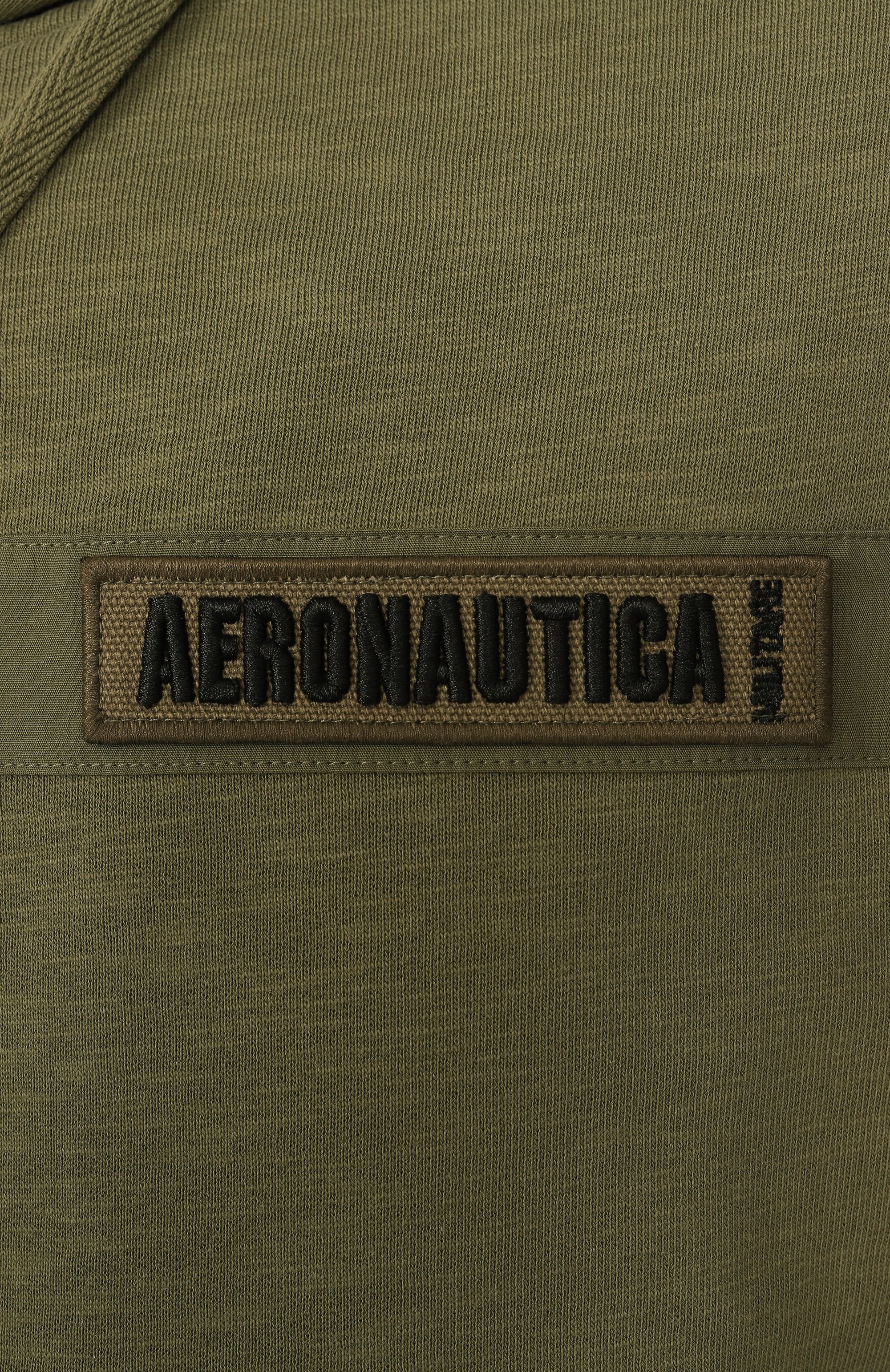 Хлопковая толстовка AERONAUTICA MILITARE, арт. 251FE2013F585, фото 6