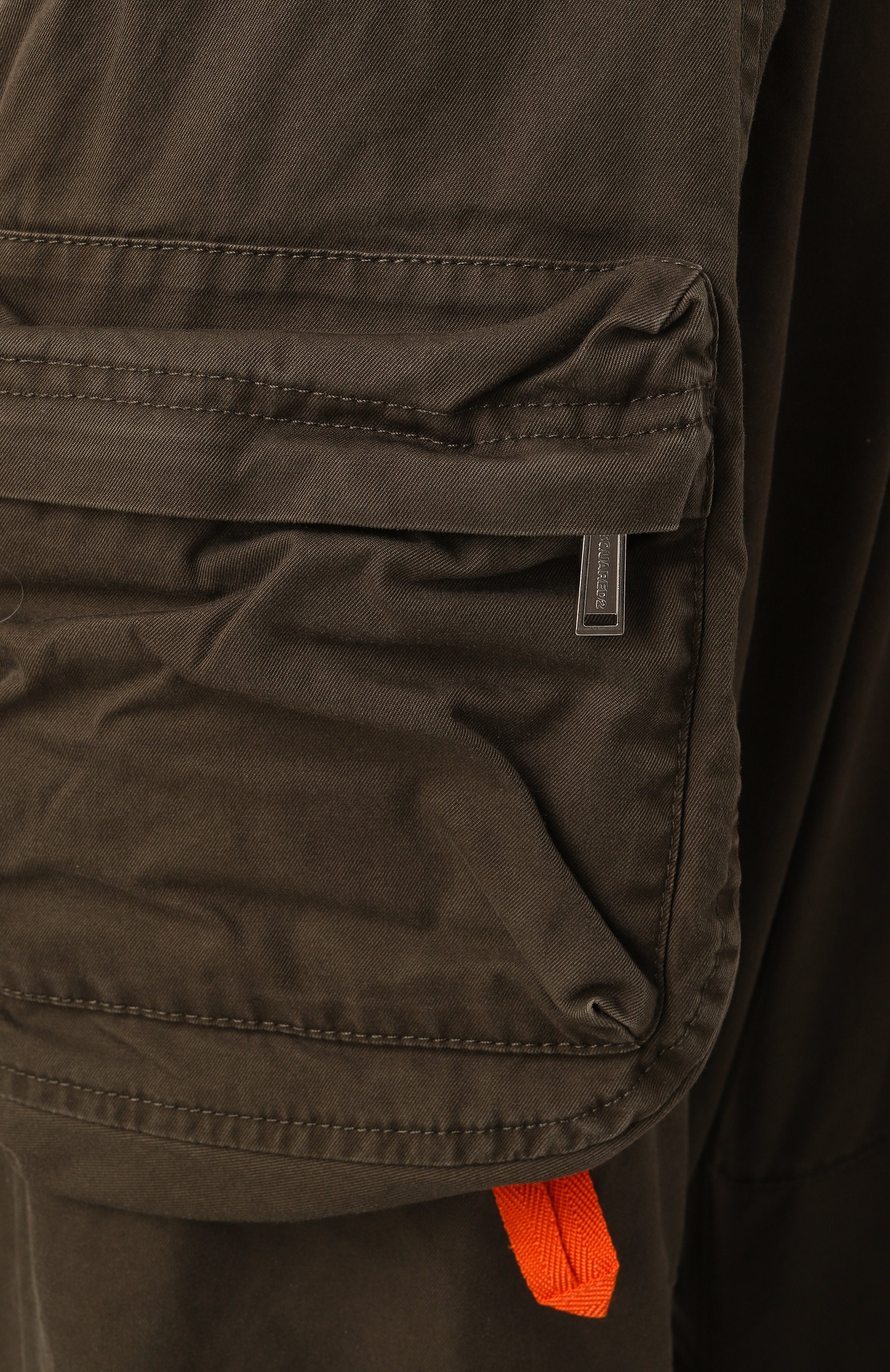 Хлопковые брюки-карго DSQUARED2, арт. S74KB1027/S41794, фото 6