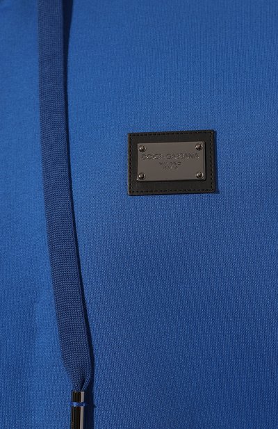 Хлопковое худи DOLCE & GABBANA, арт. G9ZU0T/G7F2G, фото 5