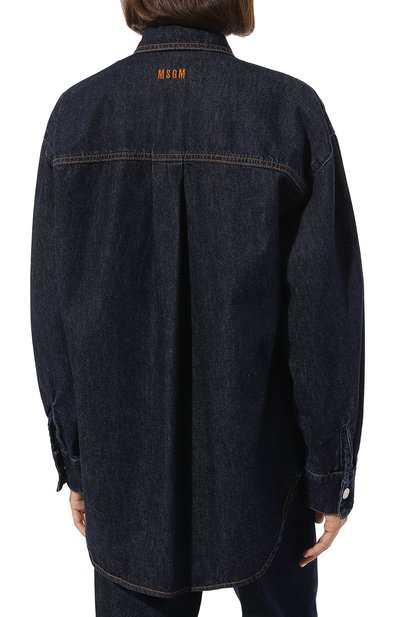 Джинсовая рубашка MSGM, арт. 3541MDE231L/237773, фото 4