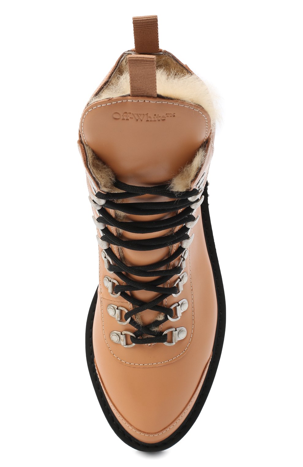 Кожаные ботинки OFF-WHITE, арт. 0WIA045E20LEA0011810, фото 5