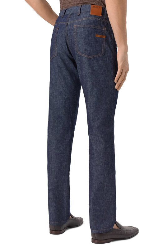 Джинсы Zegna E7I91A5/GAN001 Синий  E7I91A5/GAN001 Фото 4