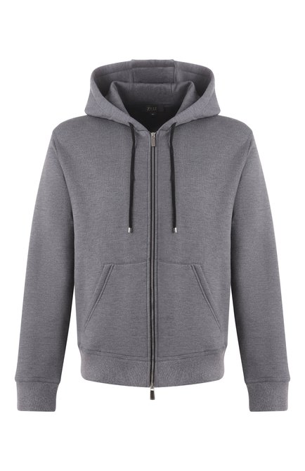 Мужской толстовка из хлопка и шелка ZILLI, арт. SWS004M013989005U
