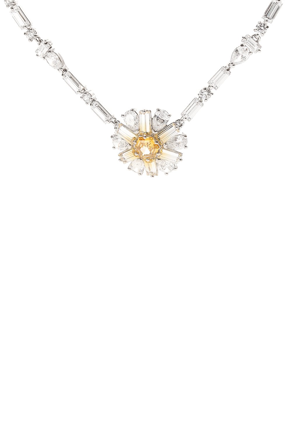 Колье idyllia SWAROVSKI серебряного цвета по цене 49850 руб., арт. 5679916, фото 3 Колье idyllia SWAROVSKI, арт. 5679916, фото 3