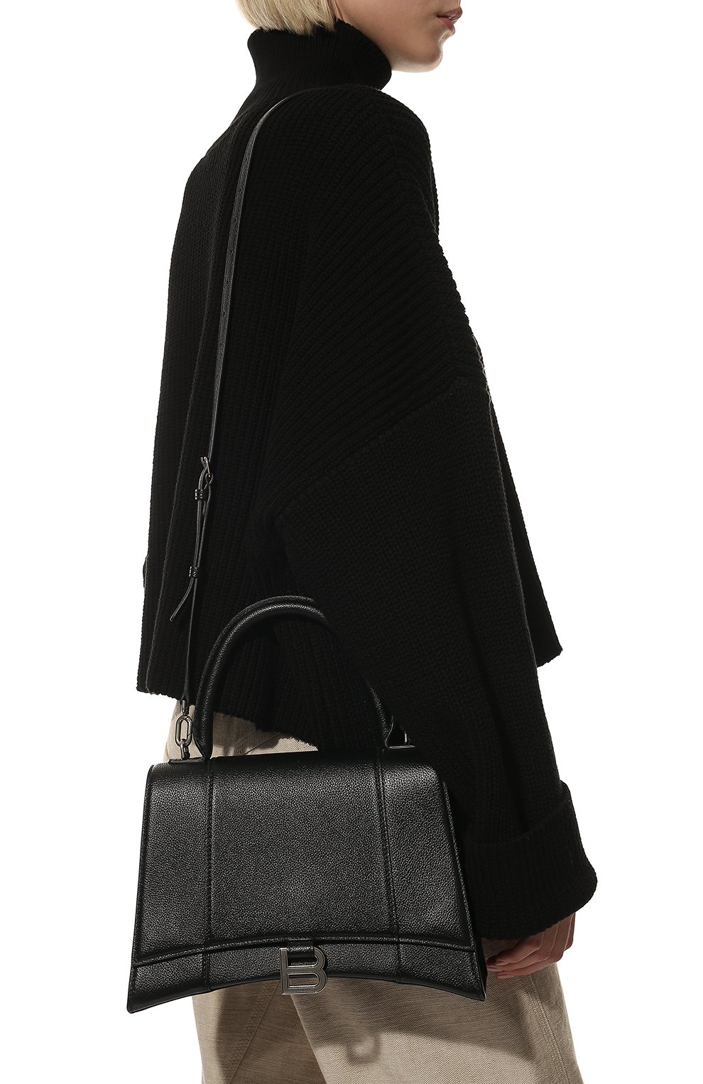 Сумка hourglass m BALENCIAGA, арт. 619668/1IZHY, фото 6