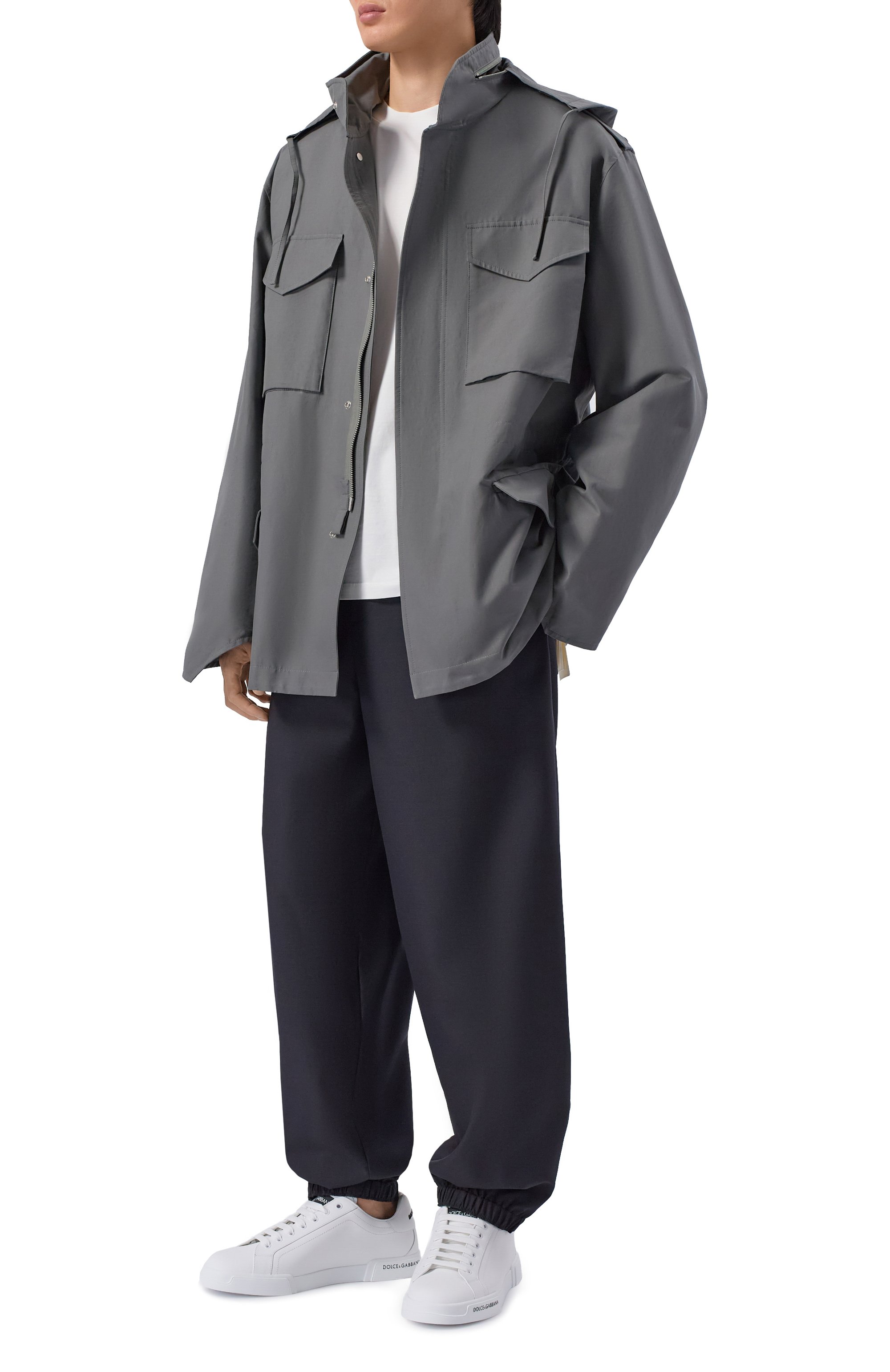 Хлопковая куртка JIL SANDER, арт. J23SW0007/J45225, фото 2