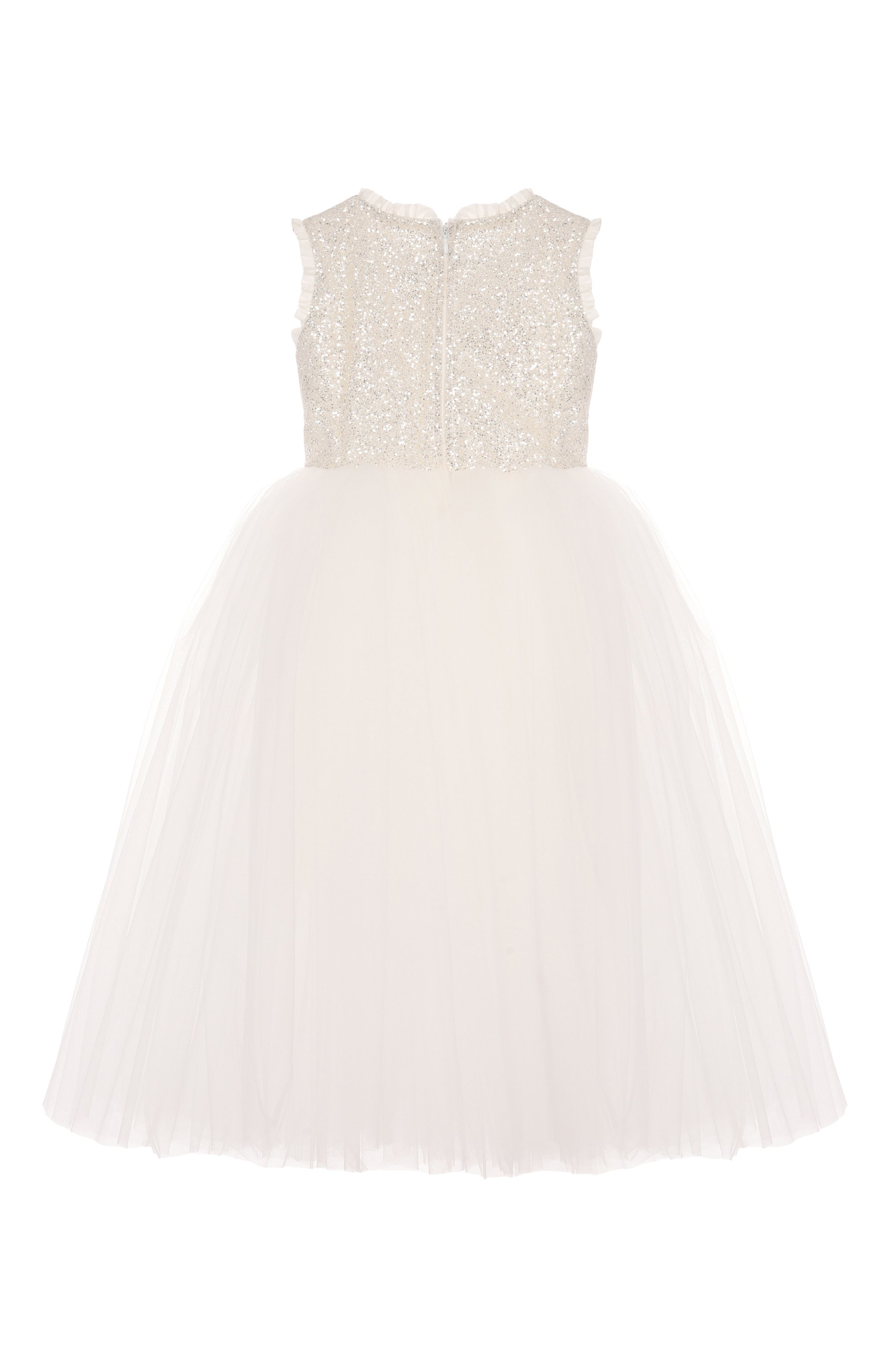 Платье new louise SASHA KIM молочного цвета по цене 52900 руб., арт. УТ-00001695/1, фото 3 Платье new louise SASHA KIM, арт. УТ-00001695/1, фото 3