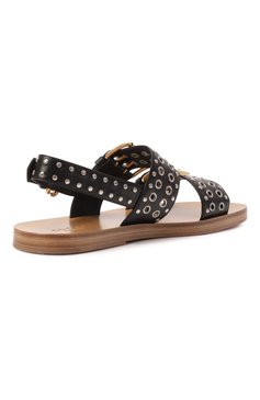 Кожаные сандалии GUCCI, арт. 72581606F00 1000, фото 5