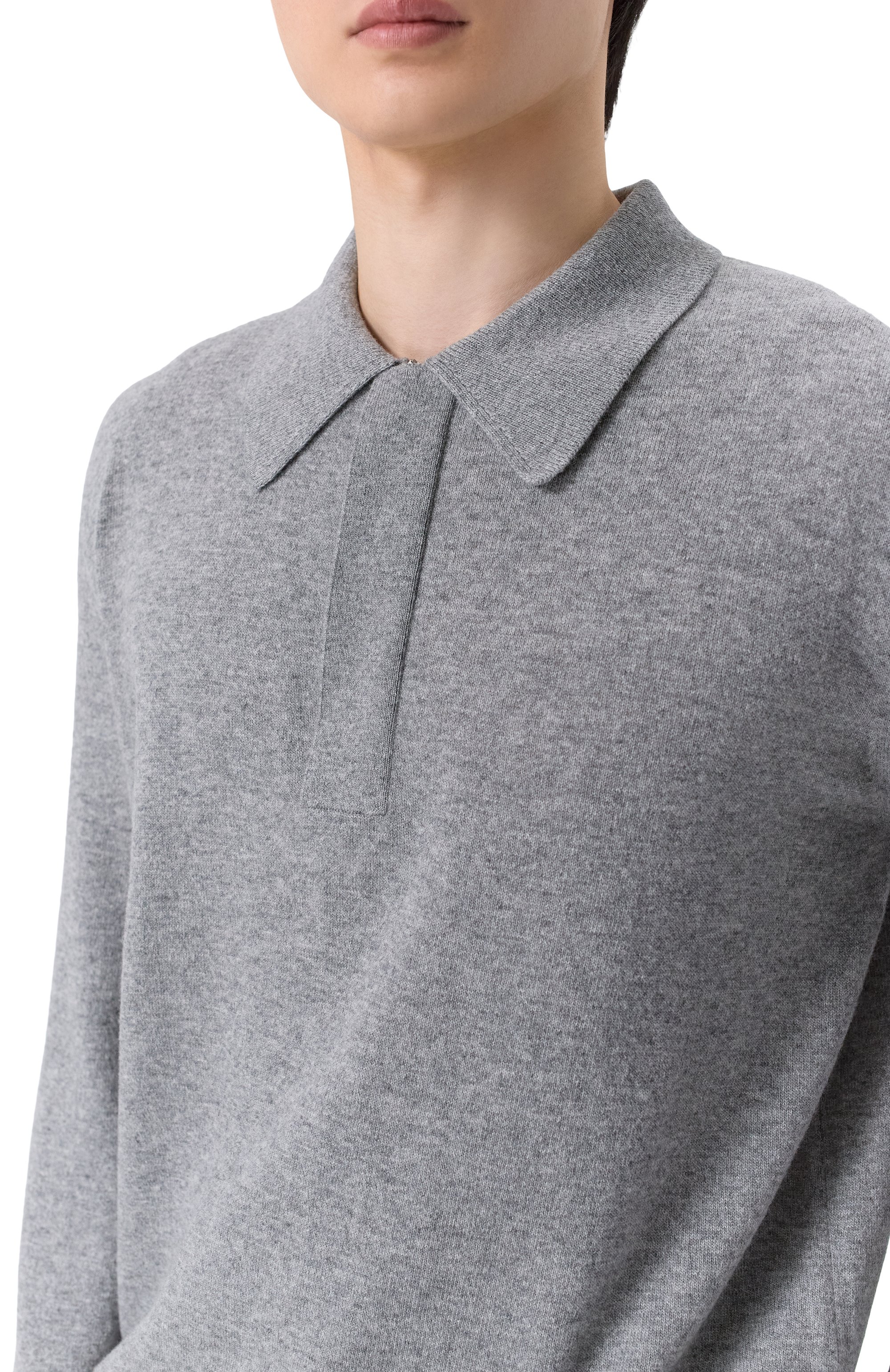 Шерстяное поло JIL SANDER, арт. J61GL0003/J14823, фото 5