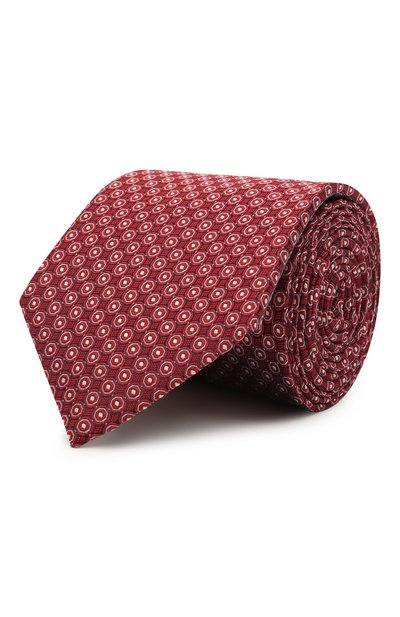 Мужской шелковый галстук CANALI, арт. 18/HJ03288