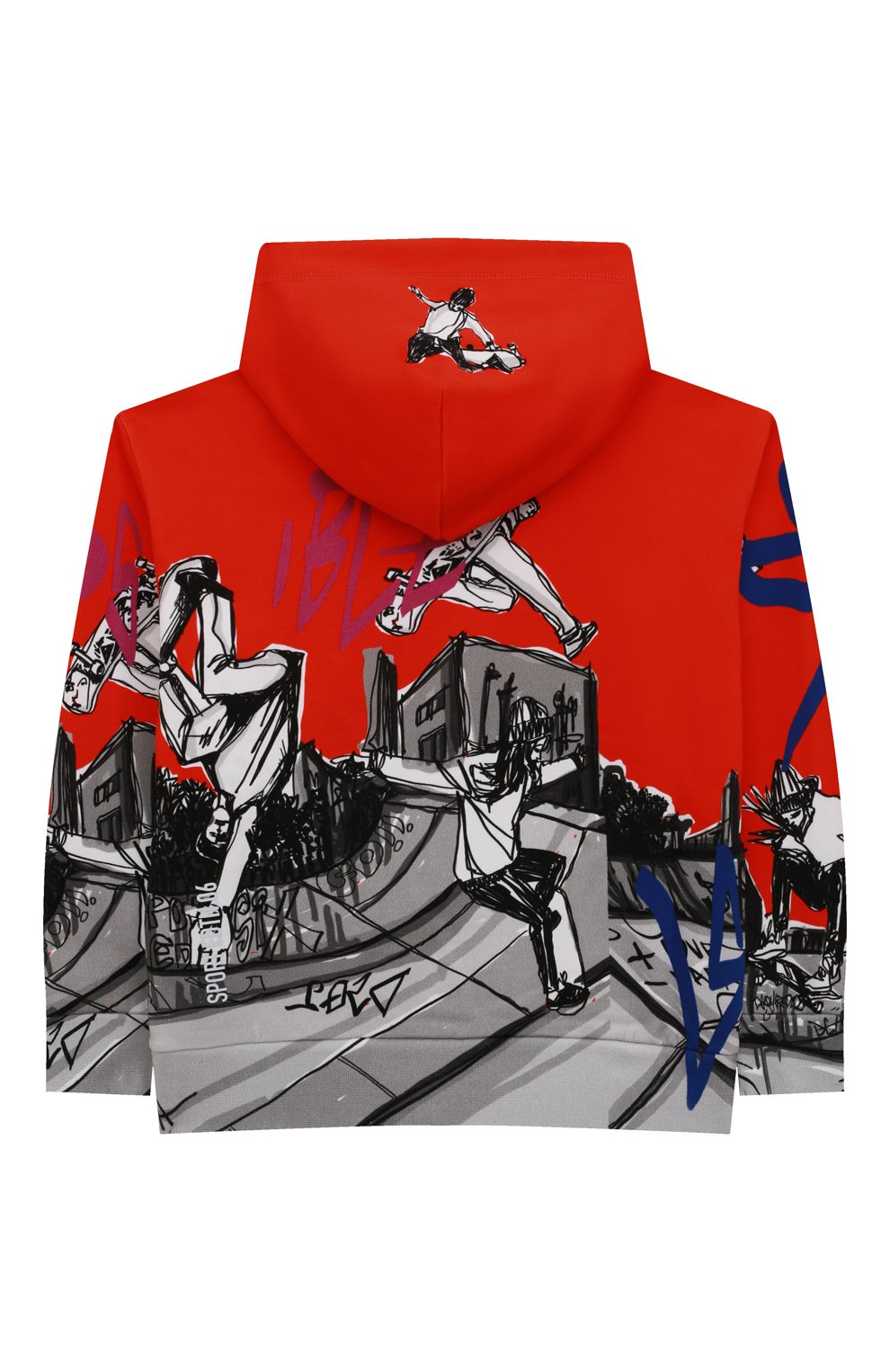 Хлопковое худи DSQUARED2, арт. DQ1134-D009B, фото 2