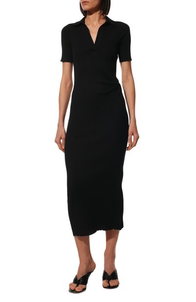 Хлопковое платье HELMUT LANG, арт. K04DW602, фото 3