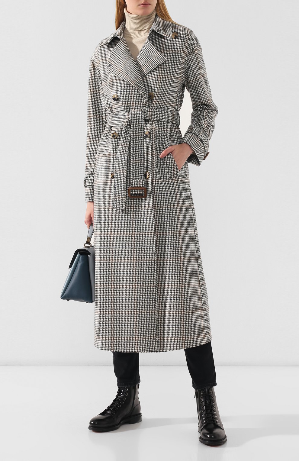 Кожаные ботинки SANTONI, арт. WTEK58117SMCAILKN01, фото 2