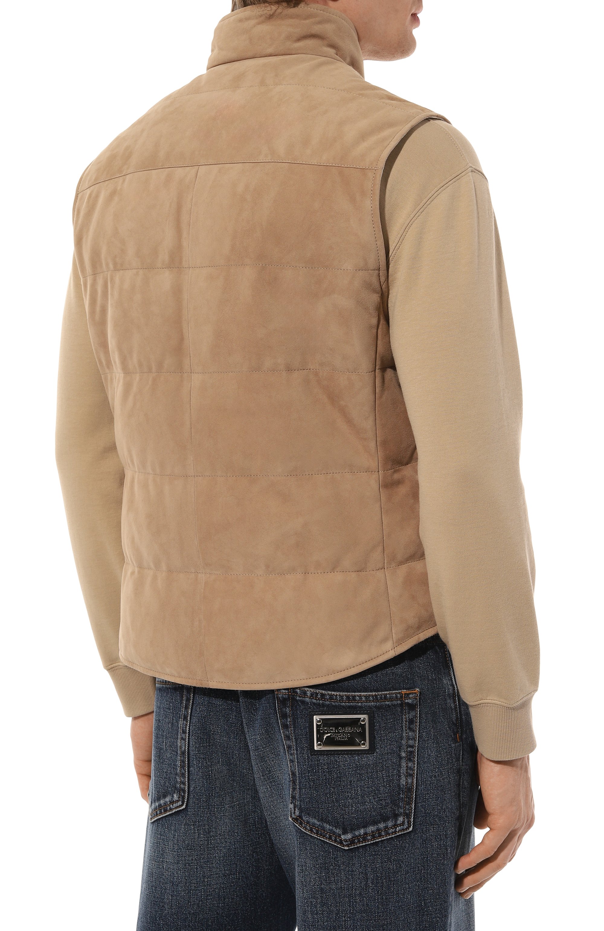 Замшевый жилет BRUNELLO CUCINELLI, арт. M0PCL1922, фото 4