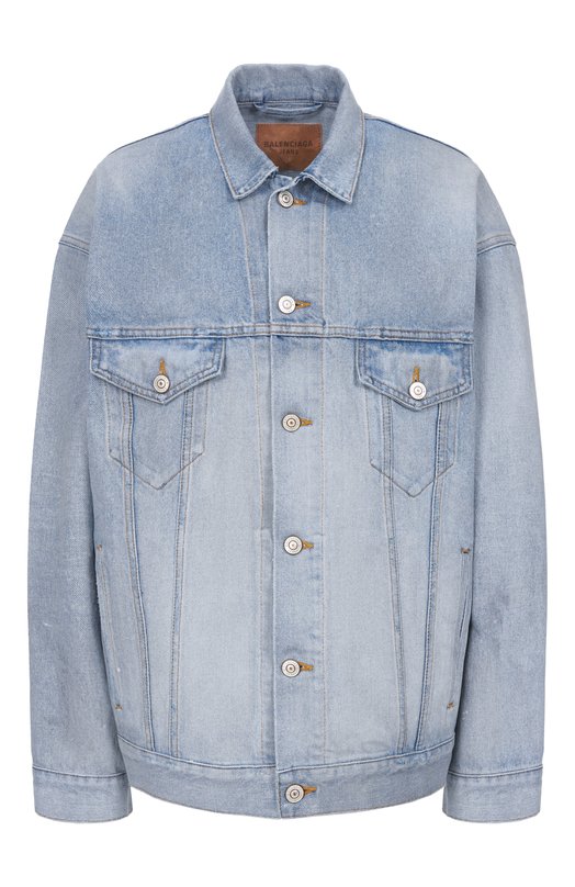 Джинсовая куртка Balenciaga 861410/TTWB1 Голубой 861410/TTWB1