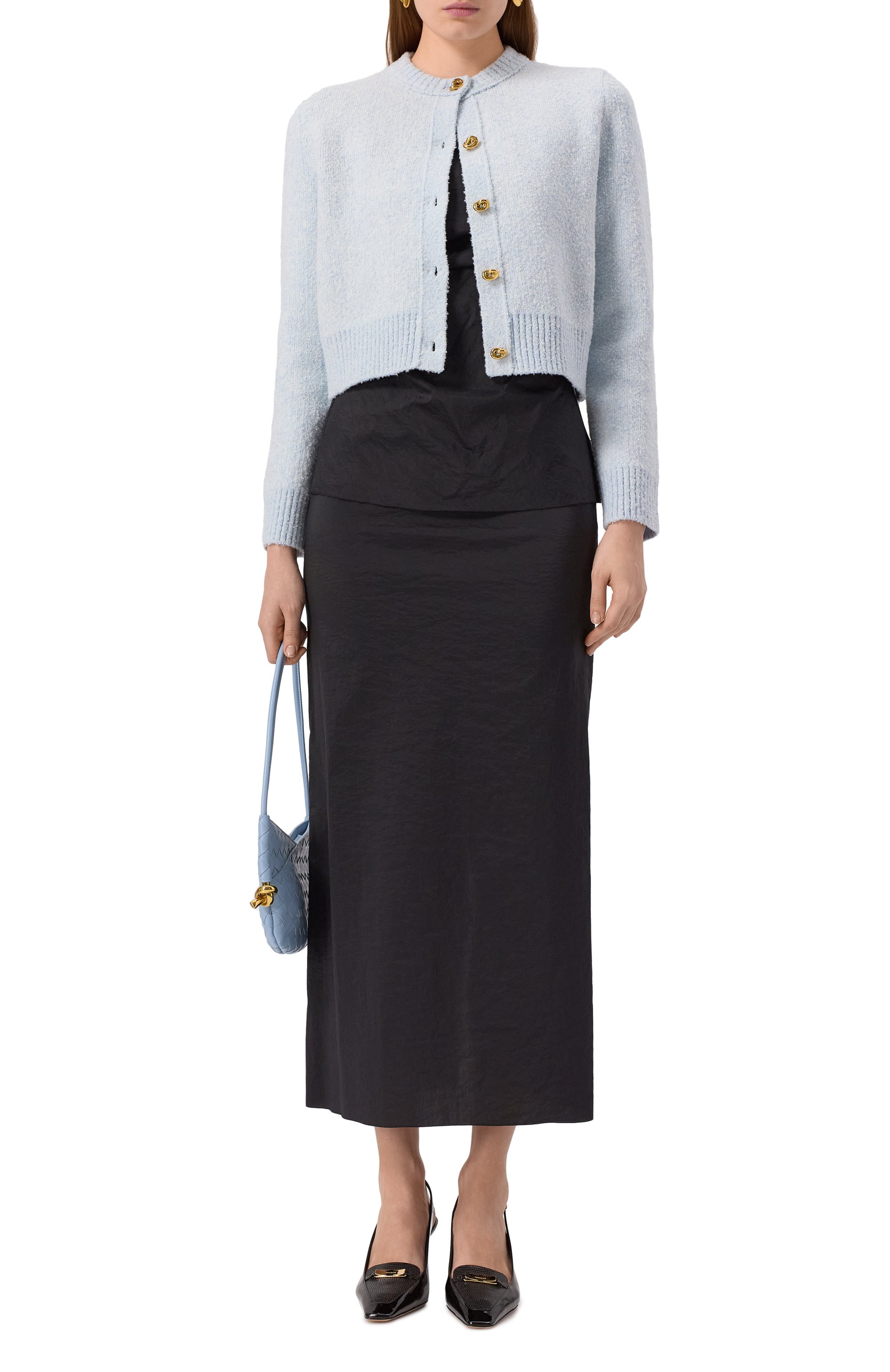 Кардиган из хлопка и шерсти BOTTEGA VENETA, арт. 812469/V4WQ0, фото 2