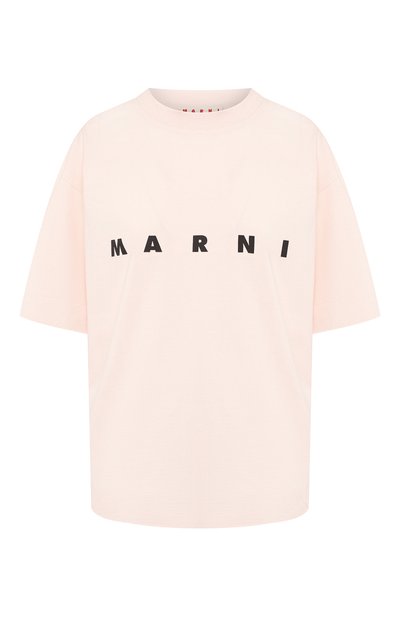 Женская хлопковая футболка MARNI, арт. THJET49EPB/SCP89