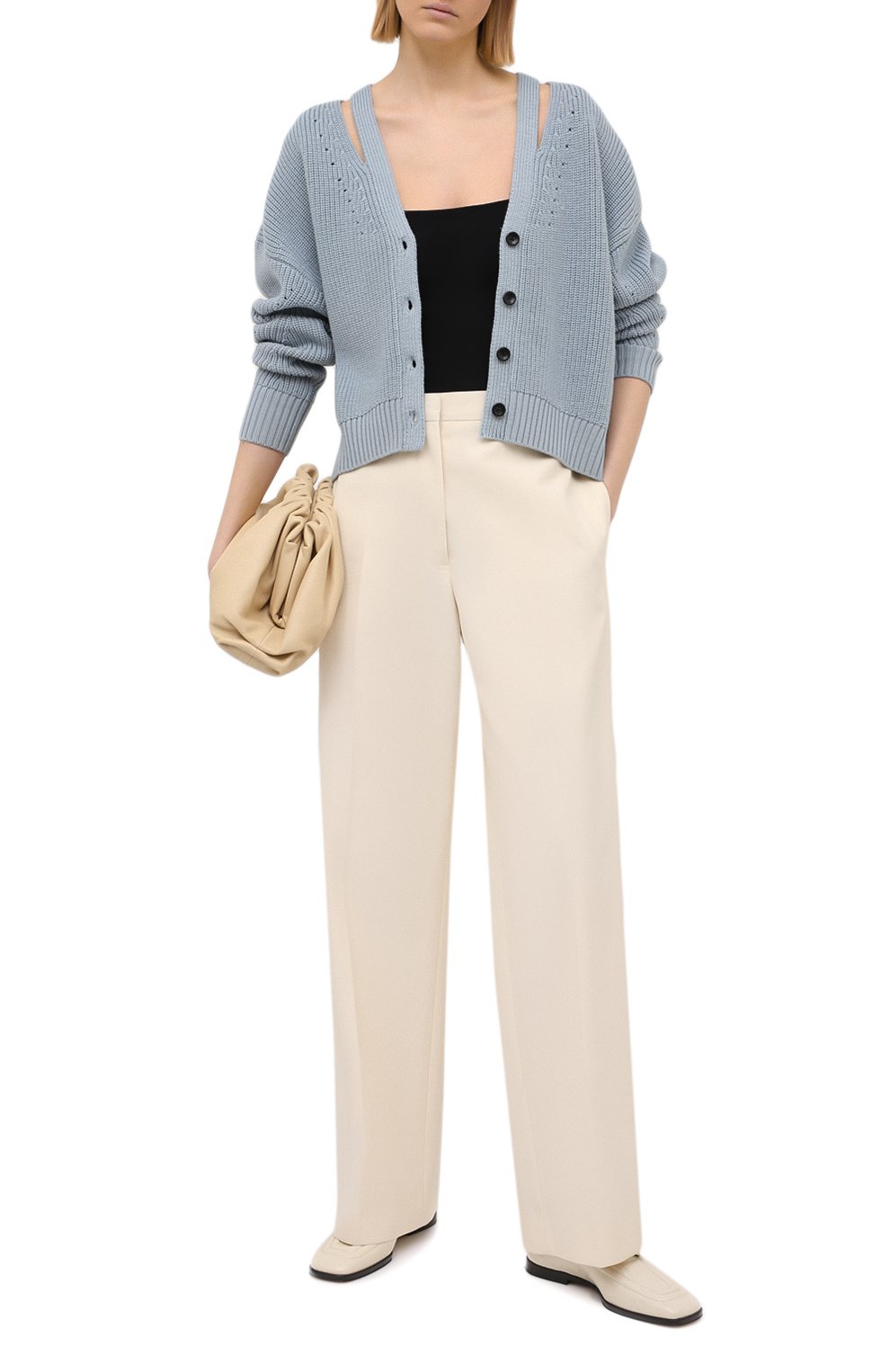 Шерстяной кардиган PROENZA SCHOULER WHITE LABEL, арт. WL2117569-KW120, фото 2