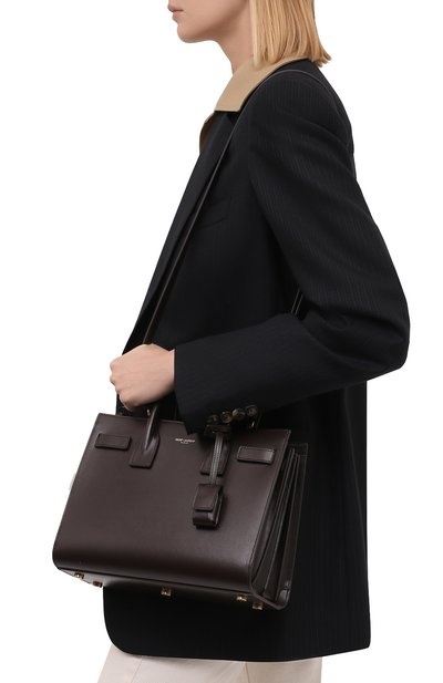 Сумка sac de jour baby SAINT LAURENT, арт. 421863/02G9W, фото 5