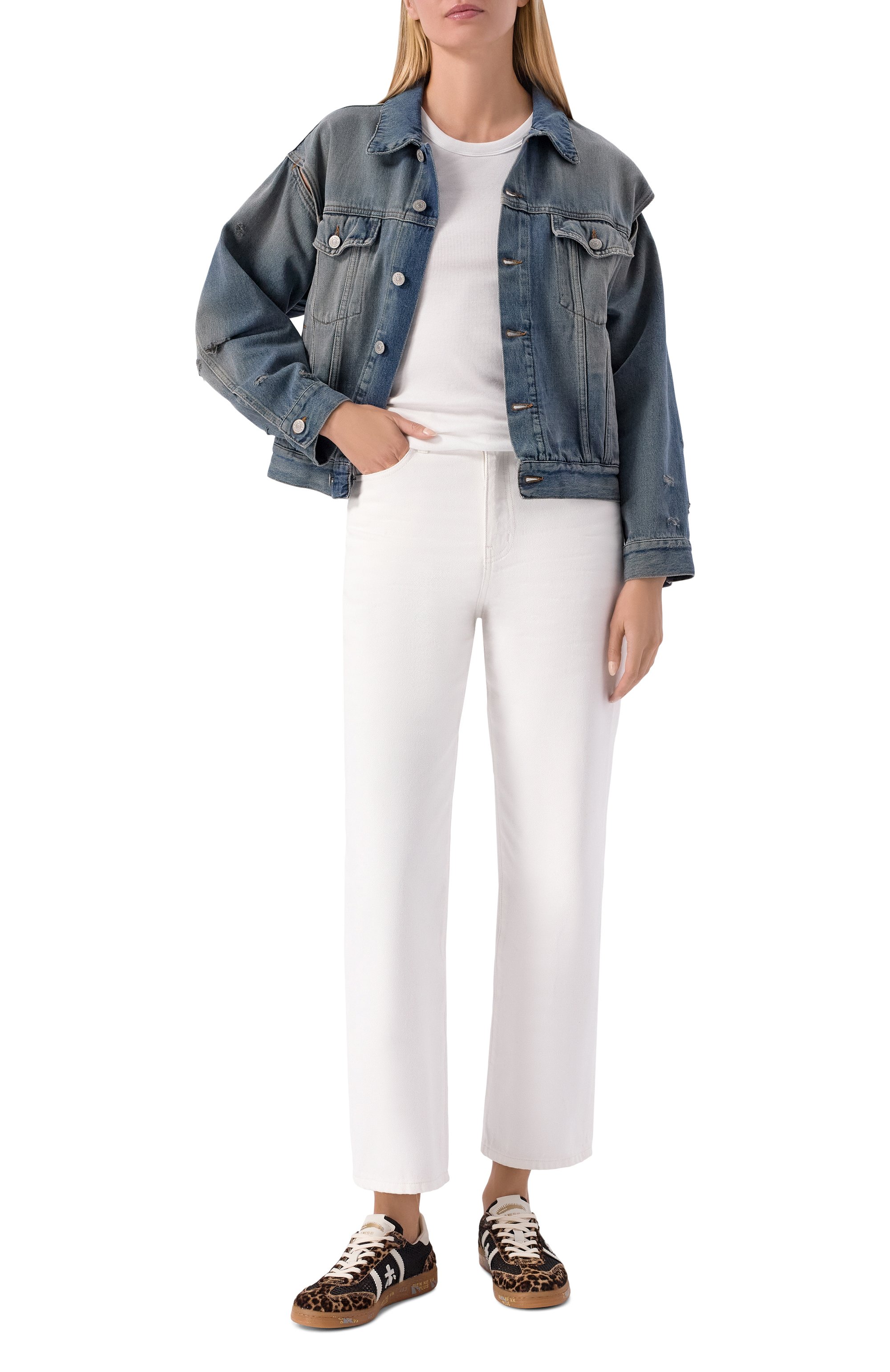 Комбинированные кеды bonnie-d PREMIATA леопардового цвета по цене 27600 руб., арт. B0NNIED/VAR 8200, фото 3 Комбинированные кеды bonnie-d PREMIATA, арт. B0NNIED/VAR 8200, фото 3