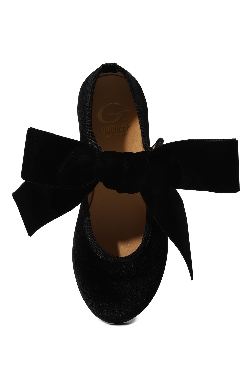 Бархатные балетки GALLUCCI, арт. J20024AM, фото 4