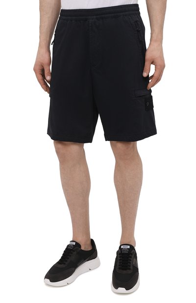 Шорты из хлопка и шерсти STONE ISLAND, арт. 7415L06F2, фото 3